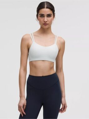 Pristine Lululemon Like a Cloud Bra
Color: Chrome/Seal Gray  Size: 6
